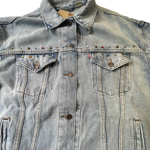 Levi’s Baggy Trucker Jacket Size XL - Picture 4 of 16